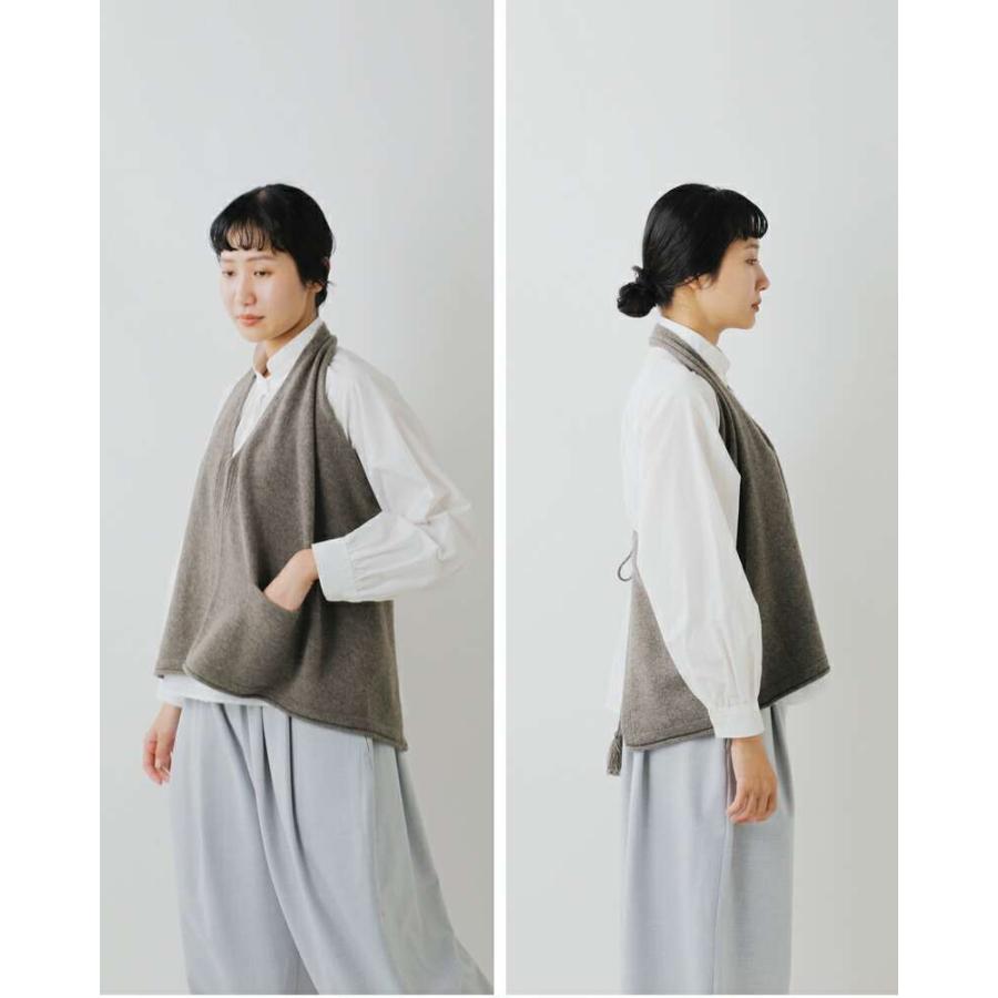 tumugu（ツムグ） ふわふわウール 2way ビスチェ tk25310 レディース