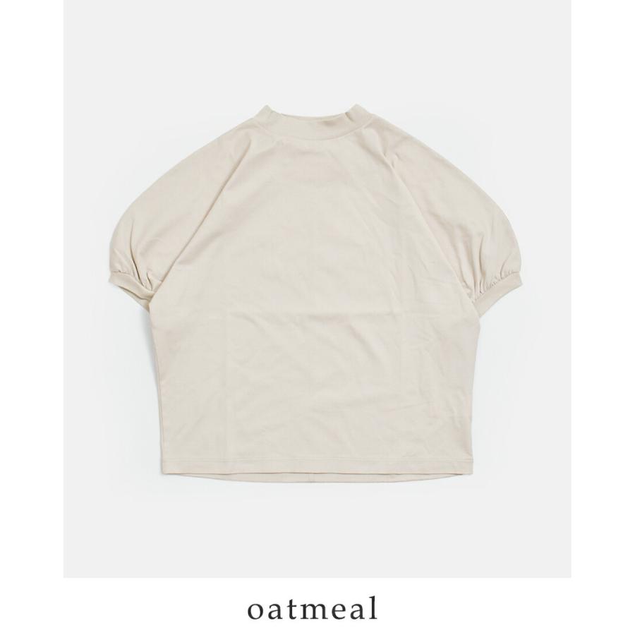 web限定Ｄrawerテンジクフレアーギャザースリーブカットソー MAGALI コットン天竺 ギャザースリーブカットソー ｜くらすこと公式