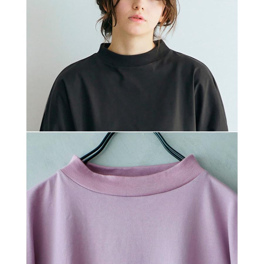 未使用 マガリ MAGALI TP12BK ハイゲージコットンタートルカットソー＼ブラック プルオーバー Tシャツ【2400014912548】 MAGALI マガリ ハイゲージコットン・タートルカットソー #ブラック