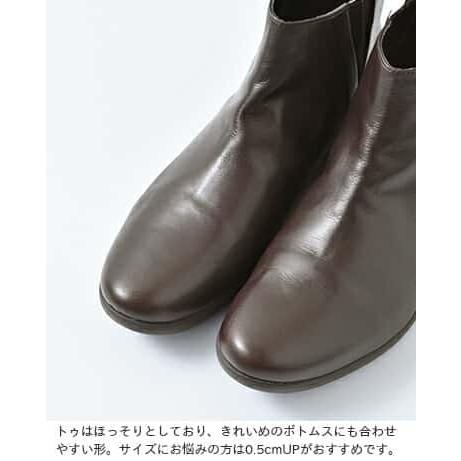 トラベルシューズバイショセ TRAVEL SHOES by chausser  晴雨兼用サイドゴアレザートラベルブーツ tr-005 レディース｜aranciato｜12