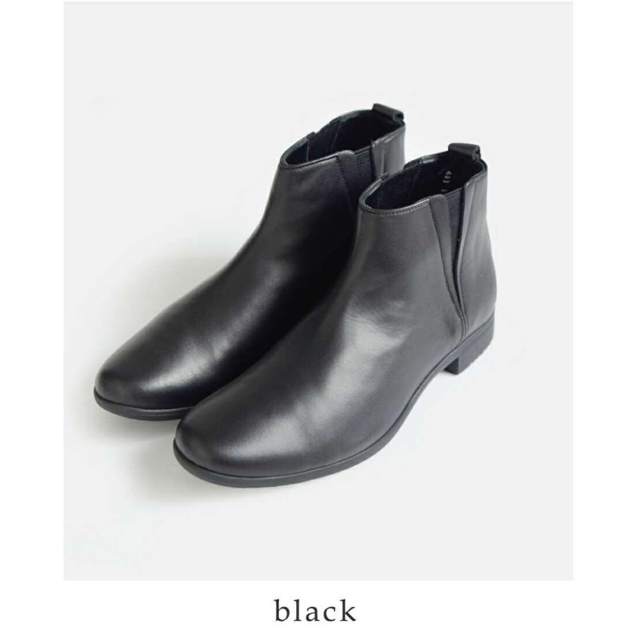 ショセ　サイドゴア　晴雨兼用ブーツ23 TRAVEL SHOES by chausser トラベルシューズバイショセ 晴雨兼用