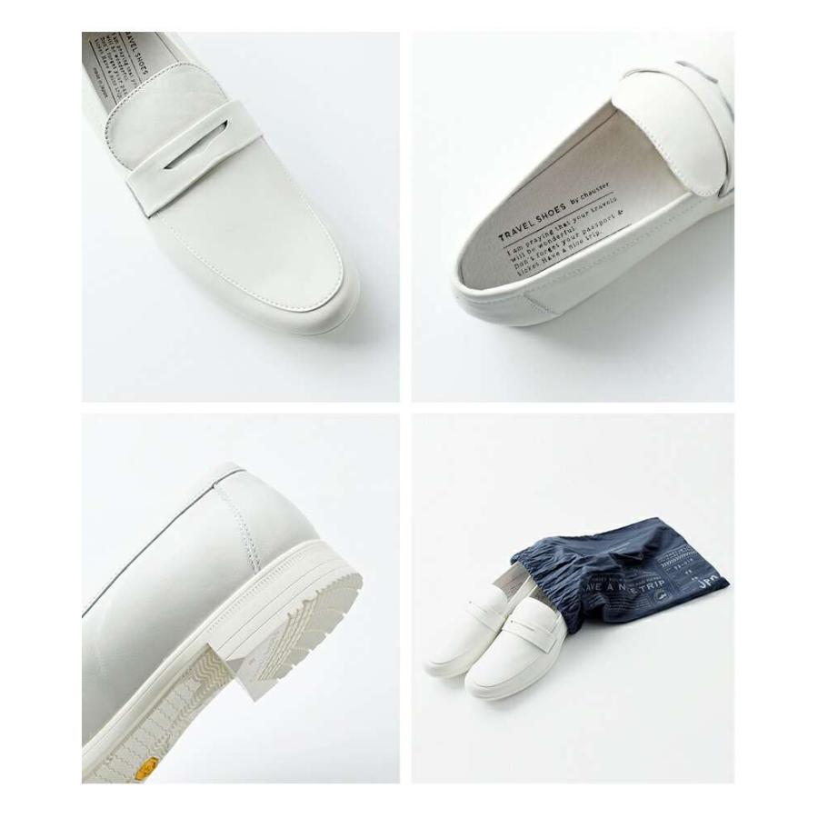 トラベルシューズバイショセ TRAVEL SHOES by chausser レザー