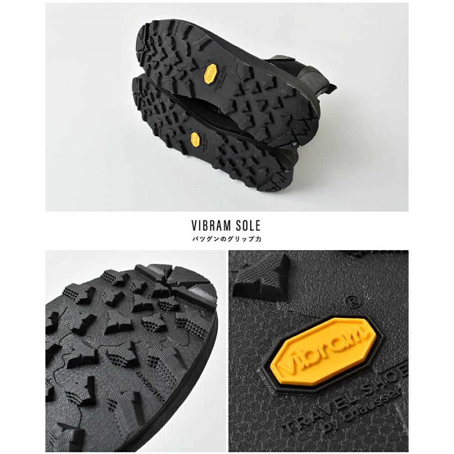 【ショセ】トラベルシューズバイショセ サイドゴアブーツ chausser（ショセ） トラベルシューズバイショセ TRAVEL SHOES by