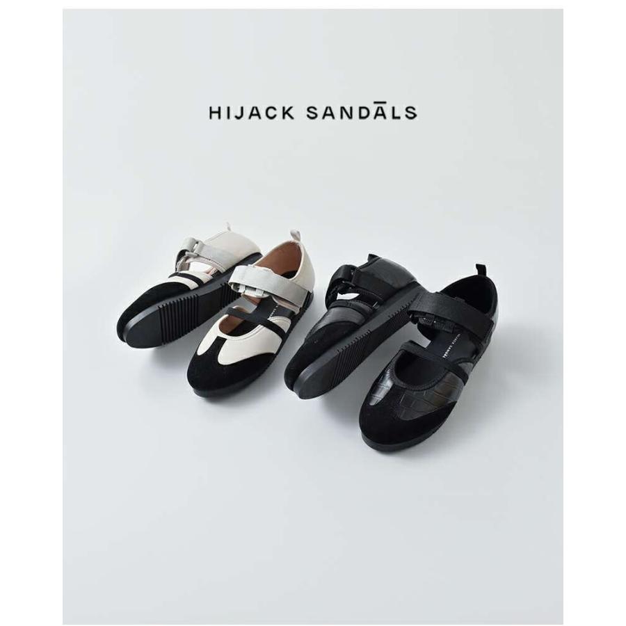 HIJACK SANDALS（ハイジャックサンダル） スエード ベルクロ バレエ