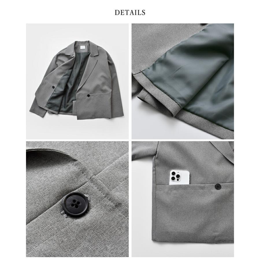 Cinq（サンク） アンサンク un cinq メランジ オックス テーラード