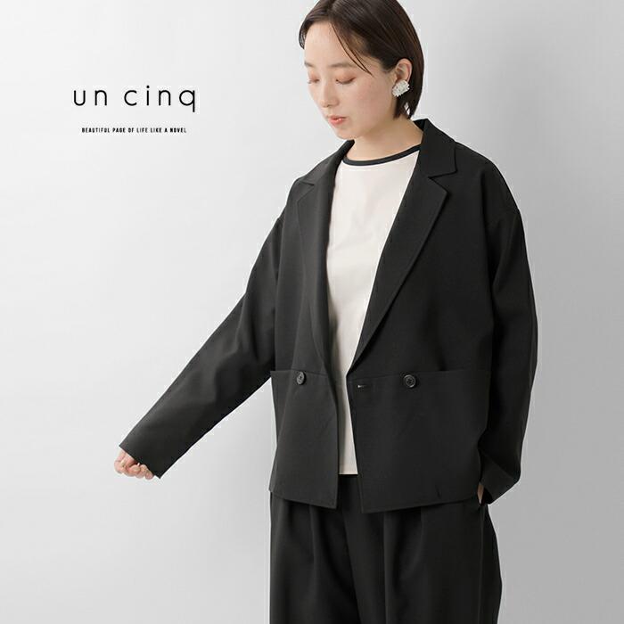 Cinq（サンク） アンサンク un cinq メランジ オックス テーラード