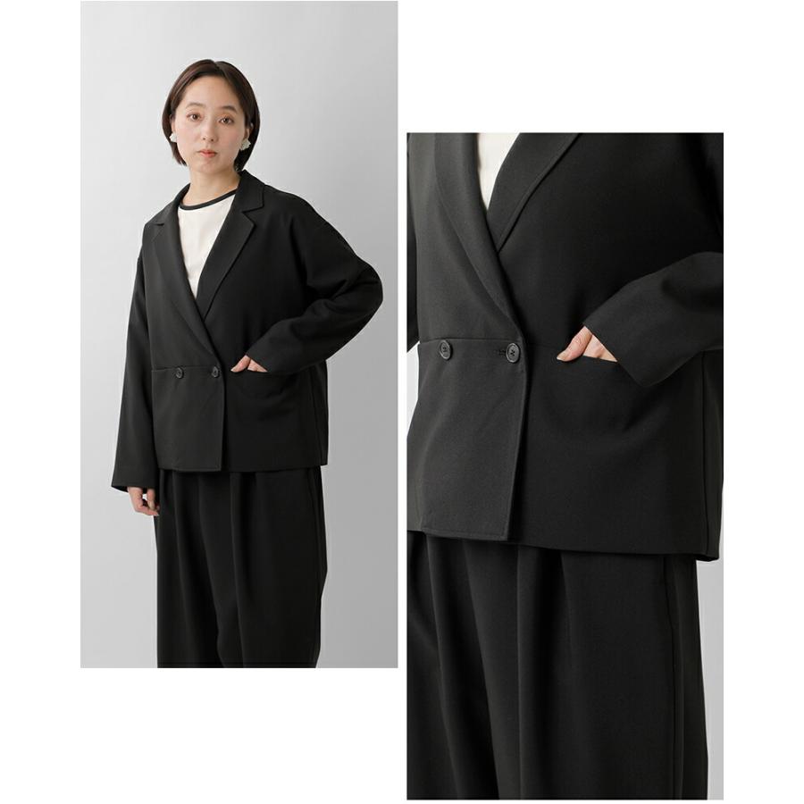 Cinq（サンク） アンサンク un cinq メランジ オックス テーラード