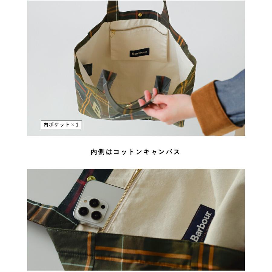 Barbour（バブアー） テルフィールド タータンチェック トートバッグ