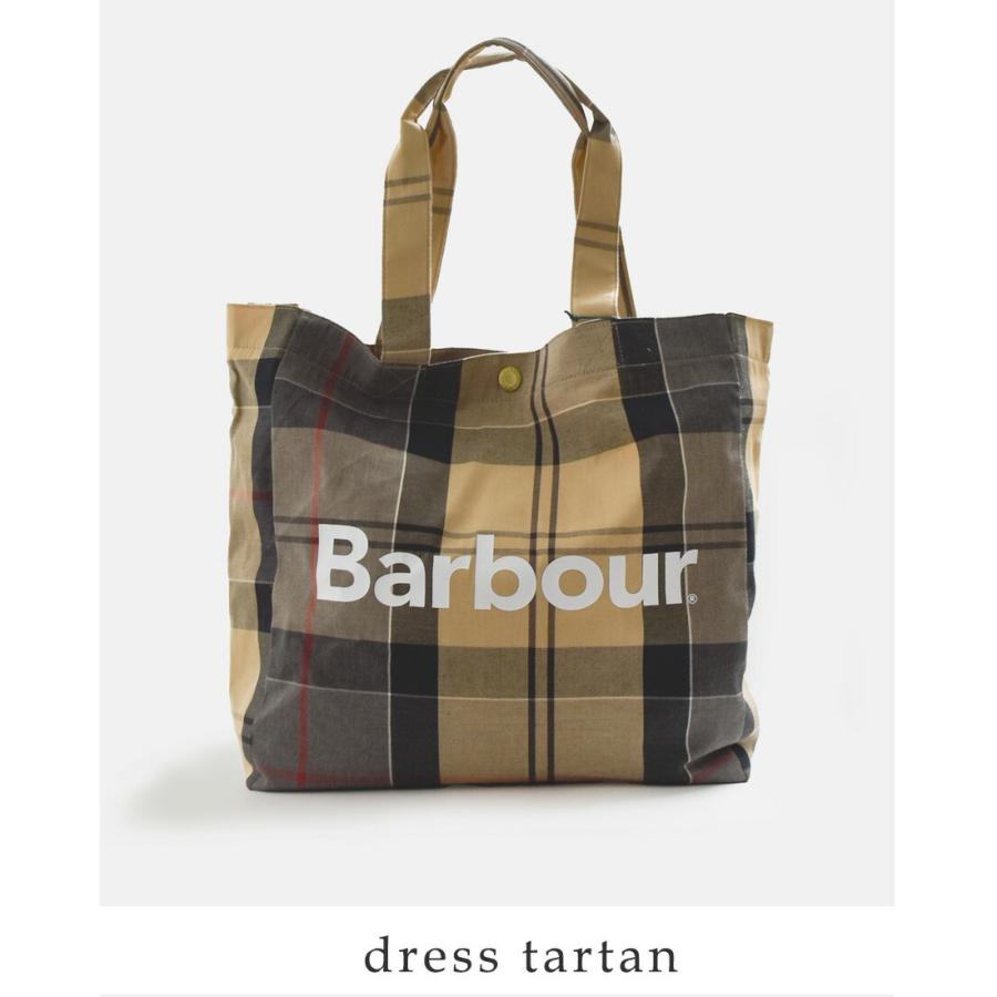 Barbour（バブアー） テルフィールド タータンチェック トートバッグ