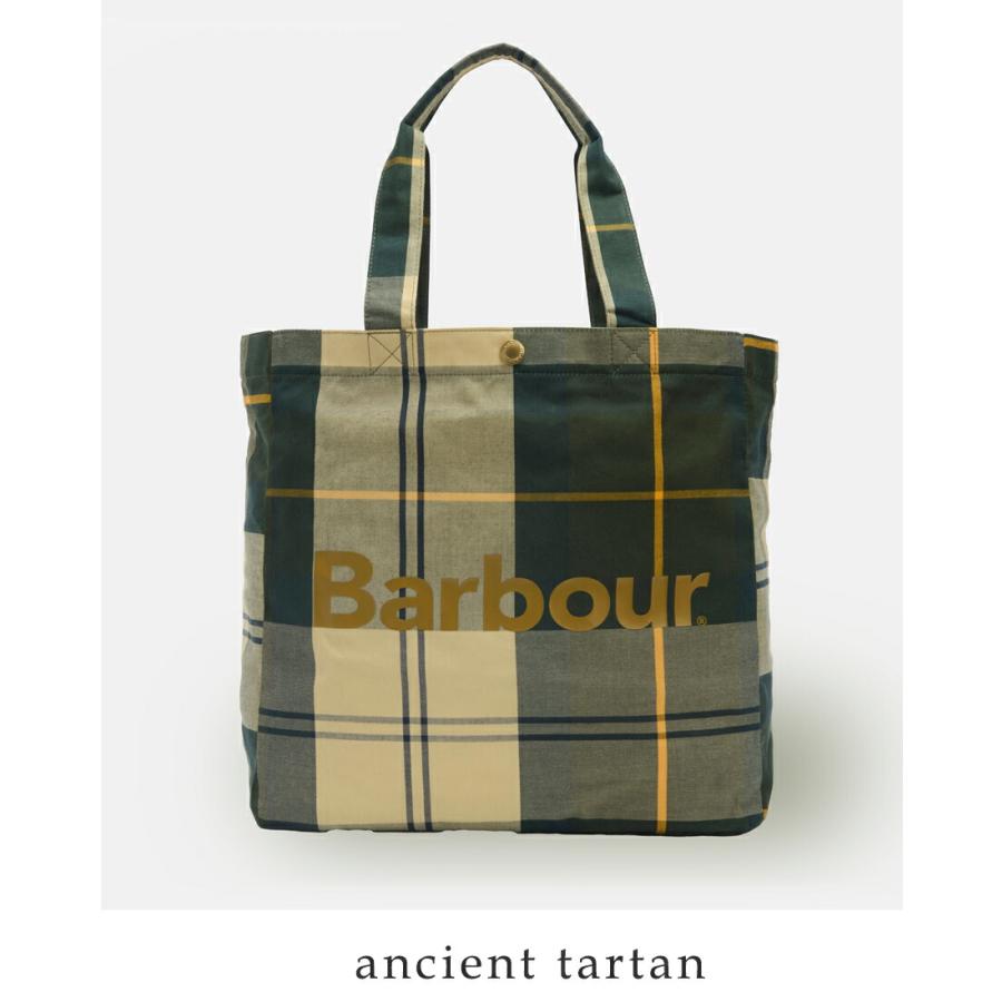 Barbour（バブアー） テルフィールド タータンチェック トートバッグ