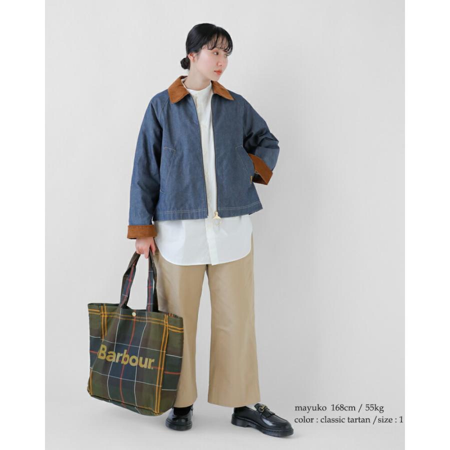 Barbour（バブアー） テルフィールド タータンチェック トートバッグ