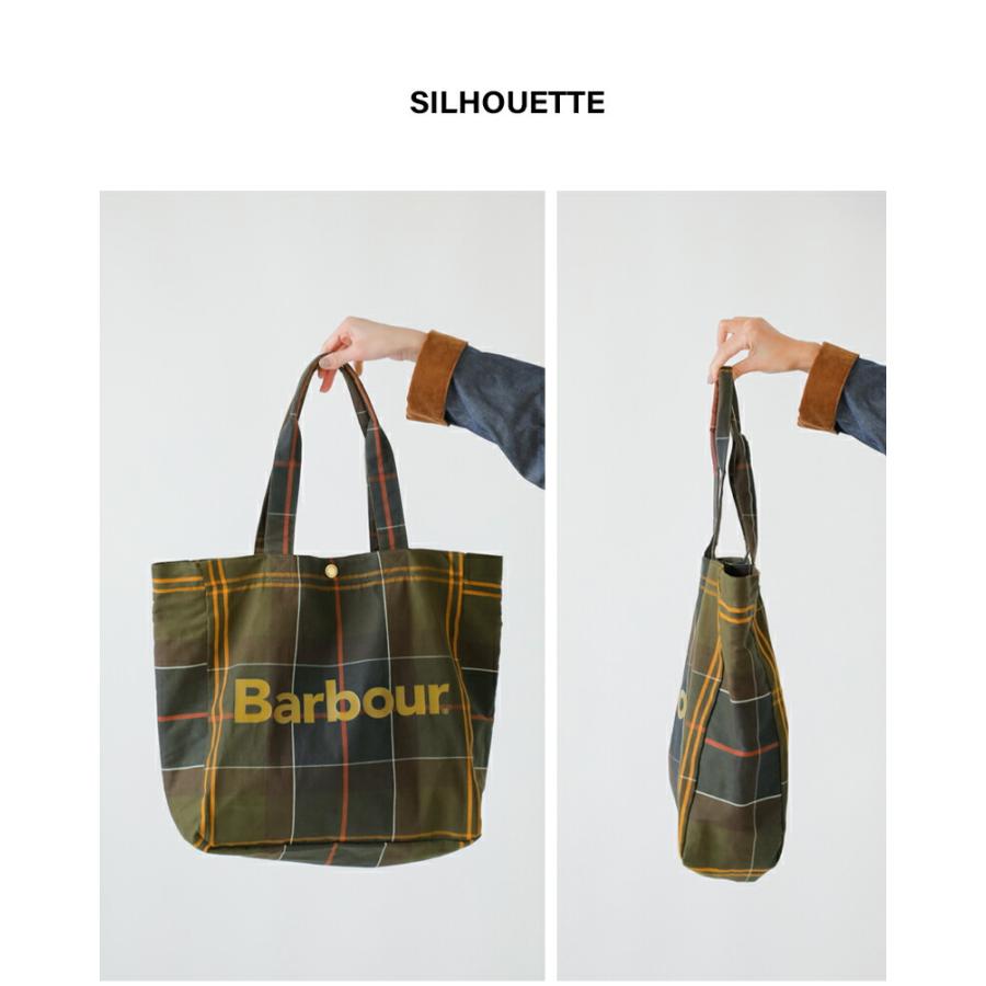 Barbour（バブアー） テルフィールド タータンチェック トートバッグ