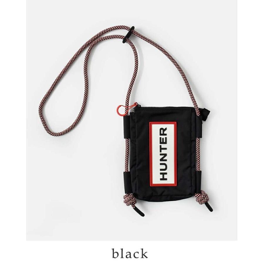 国内発送 HUNTER ショルダーバッグ PHONE POUCH UBP1514NRS HUNTER 【30%OFF】ハンター トラベル リップストップ フォン