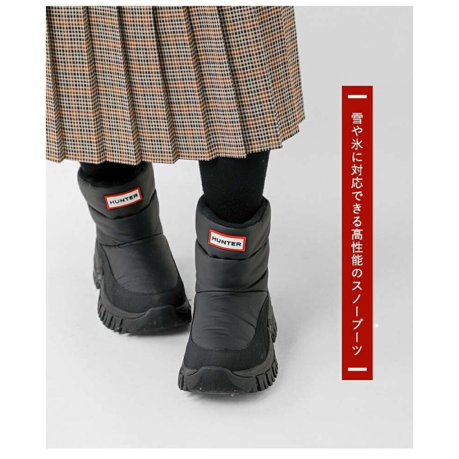 HUNTER ハンター　スノーブーツ　US8♪ HUNTER（ハンター） ユニセックス グリップ ショート スノー ブーツ