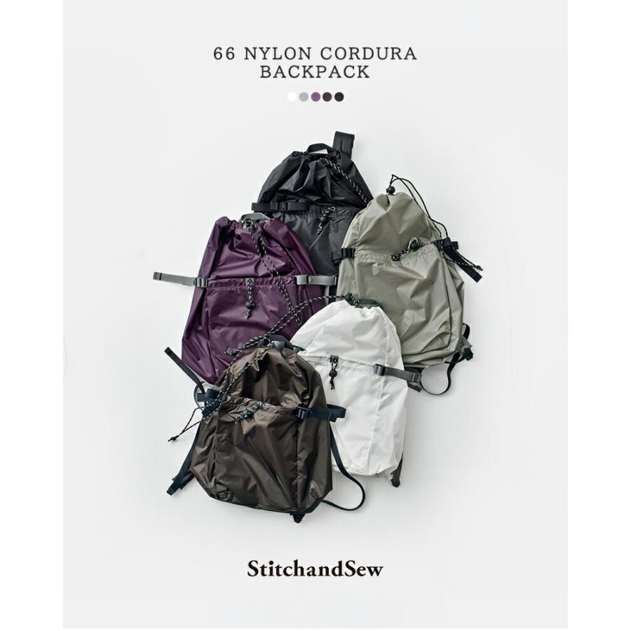 【新品未使用タグ付き】StitchandSew ナイロンバックパック StitchandSew（ステッチアンドソー） スティッチアンドソー