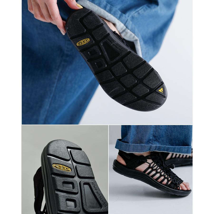 【別注】＜KEEN＞UNEEK サンダル　BLACK /BLUE 27cm(9) KEEN（キーン） ユニーク ツー オーティー オープントゥ スニーカー