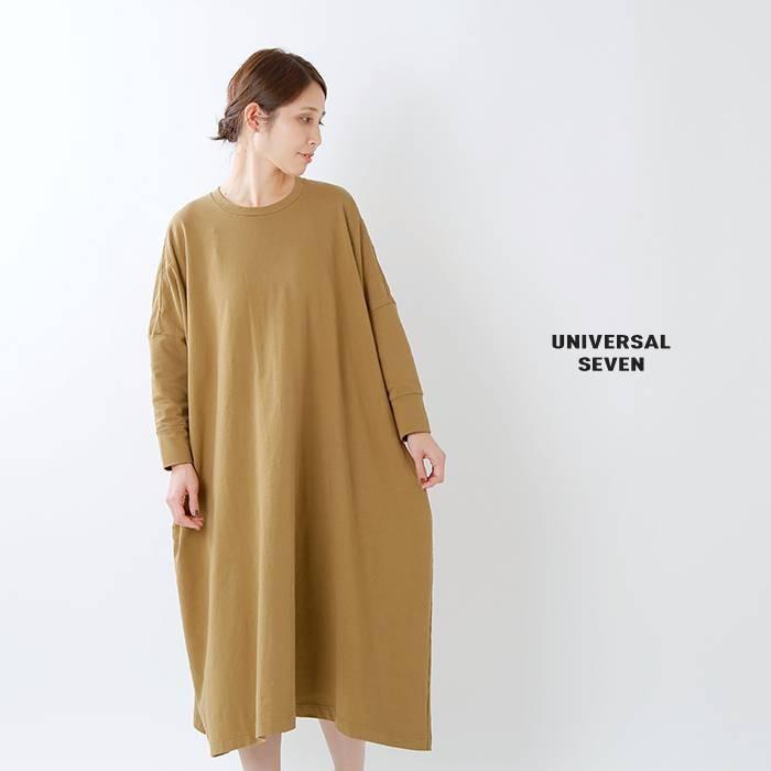 Universal Seven ユニヴァーサルセブン バルス天竺クルーネックワイドワンピース Us0ct030 Us0ct030 Aranciato 通販 Yahoo ショッピング
