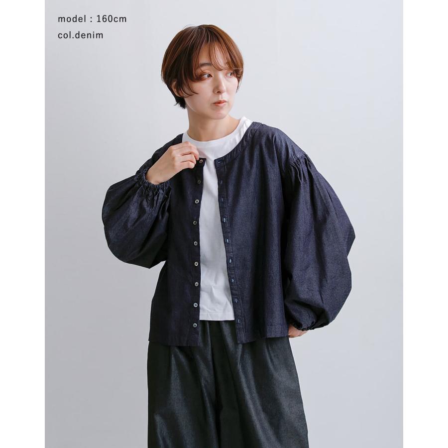 ユニヴァーサルティシュ universal tissu コットン ブラウス