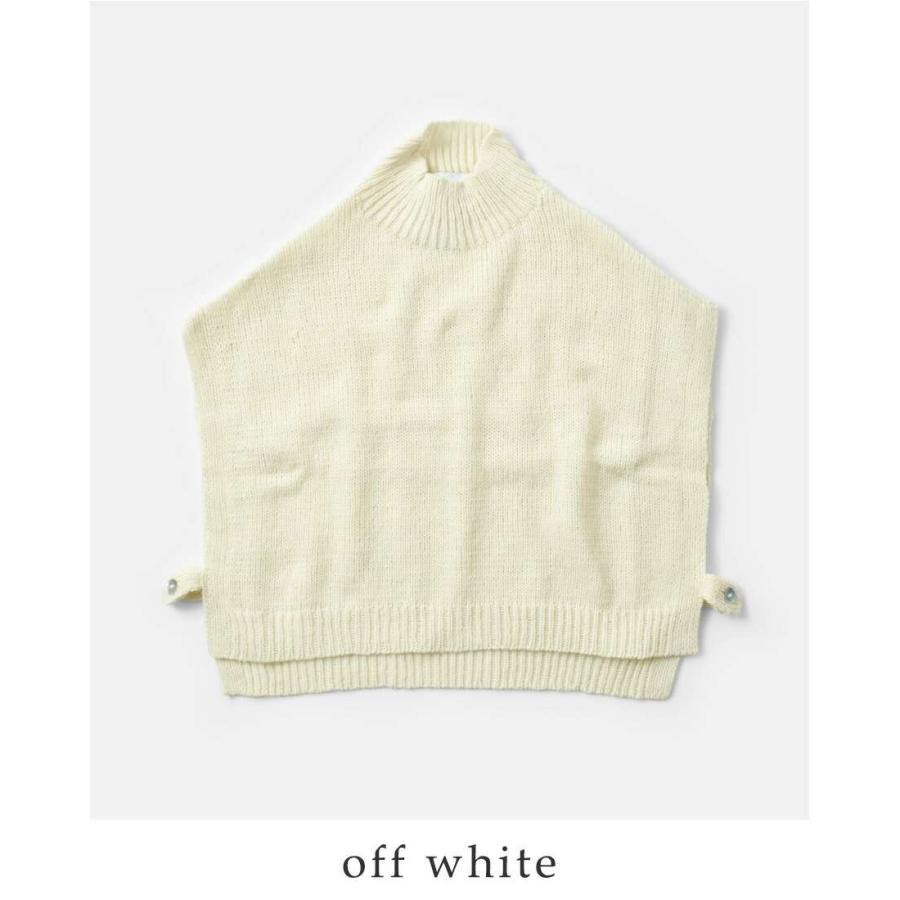 ユティリテ utilite ペルーハイランドウール モックネック ベスト