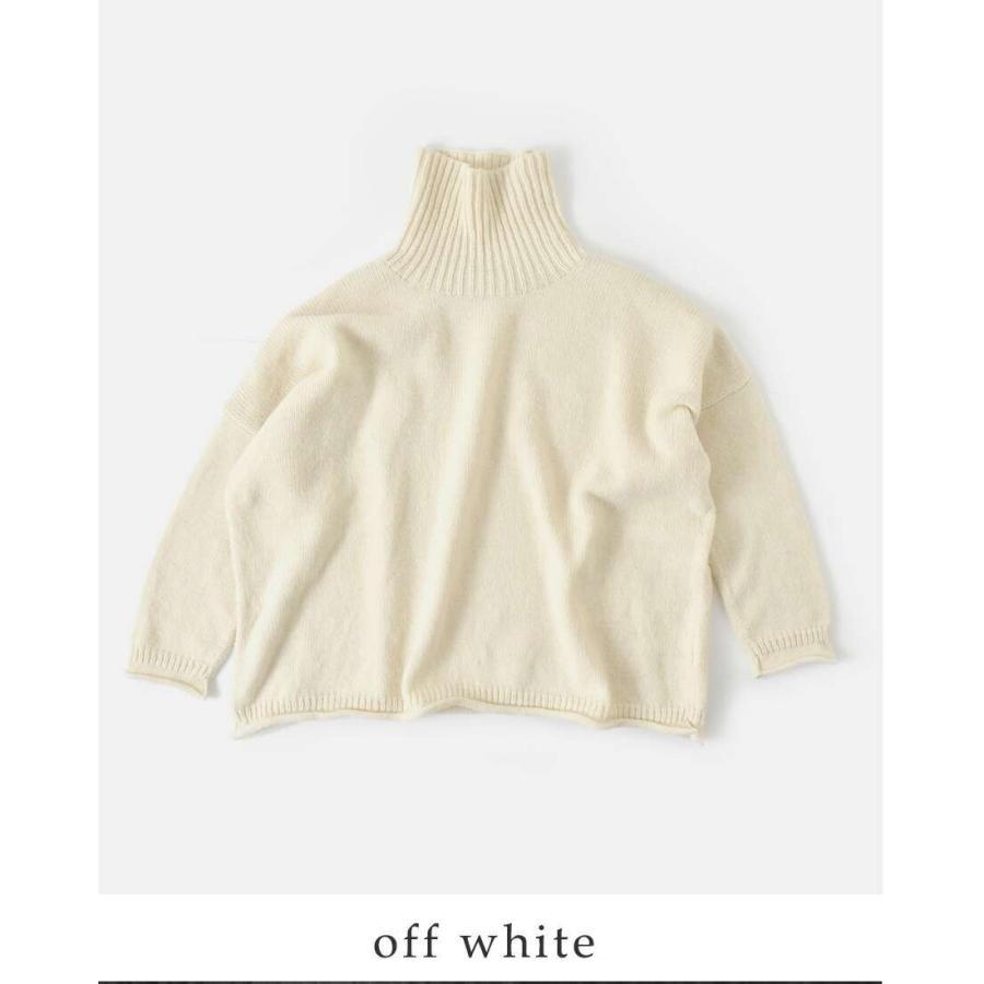 utilite ペルーハイランドウール タートルネックニット F アイボリー 美品】 utilite / ユティリテ | ペルー ハイランド ウール