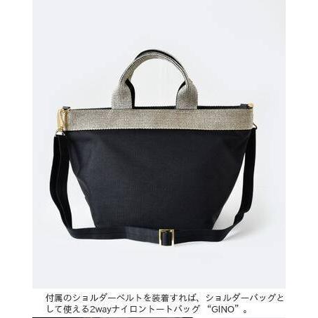 VIOLAd'ORO ヴィオラドーロ 2wayナイロントートバッグ GINO v