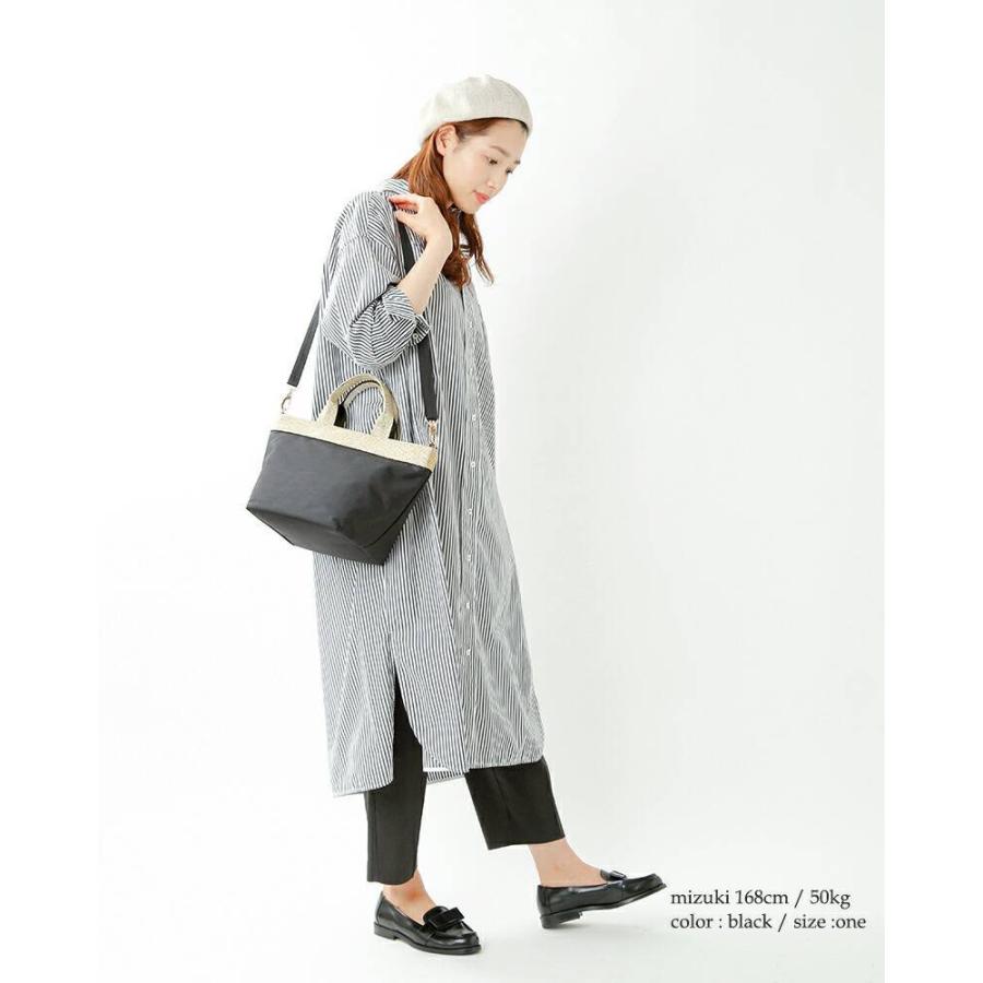 VIOLAd'ORO（ヴィオラドーロ） 2wayナイロントートバッグ GINO v-2037