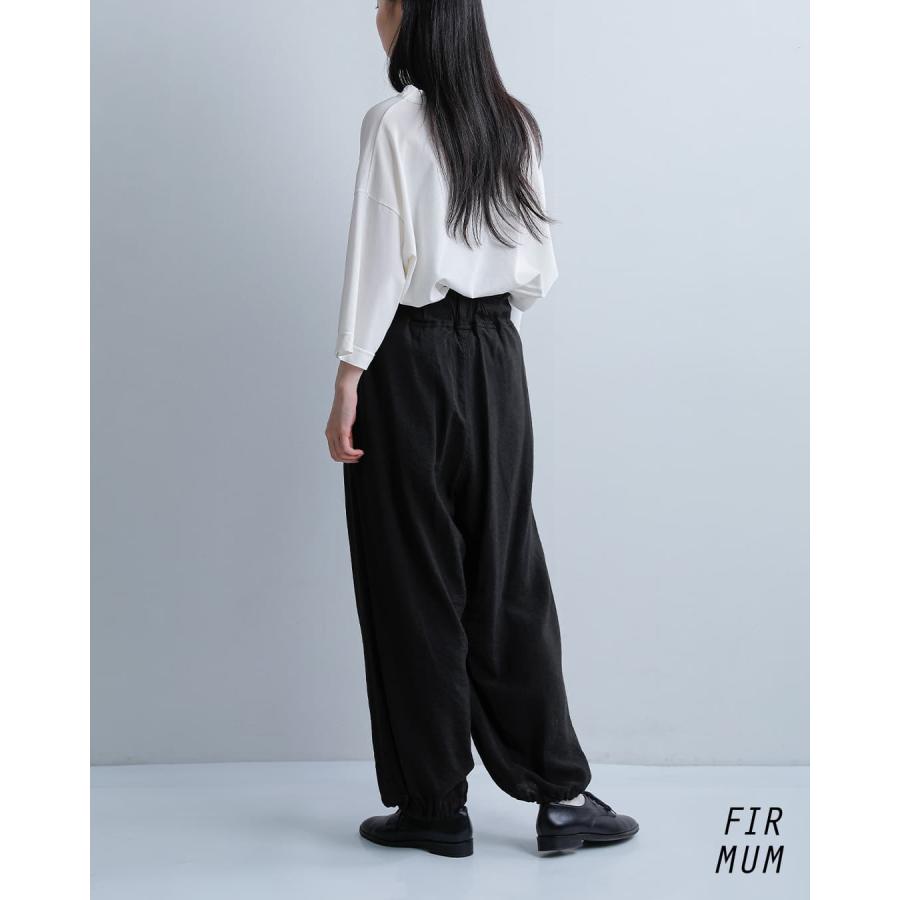 FIRMUM フィル マム ビスコースリネン スラブタッサー ニッカパンツ vg
