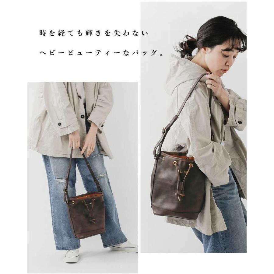 vasco ヴァスコ　レザーワンダーパースバック　ブラウン vasco ヴァスコ VASCO OLD OIL レザー ワンダー パース バッグ