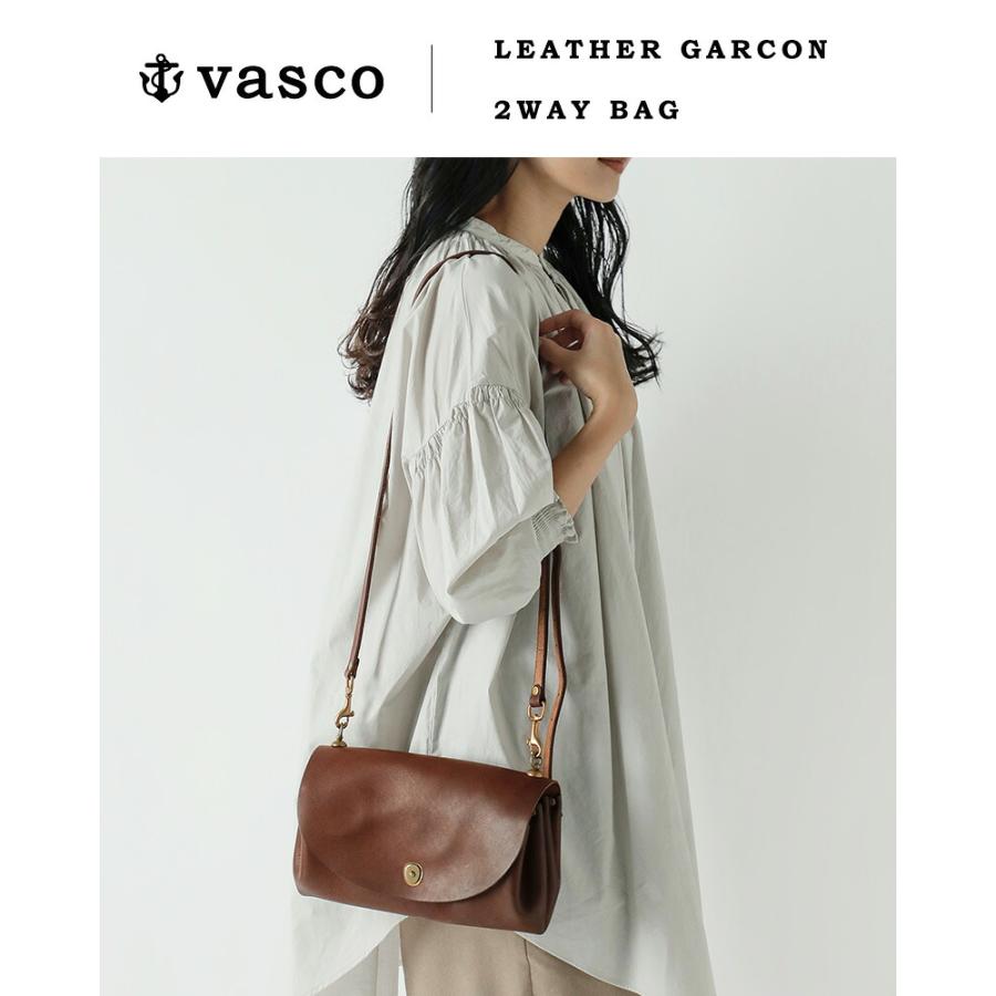 vasco（ヴァスコ） VASCO OLD OIL レザー ギャルソン 2way バッグ