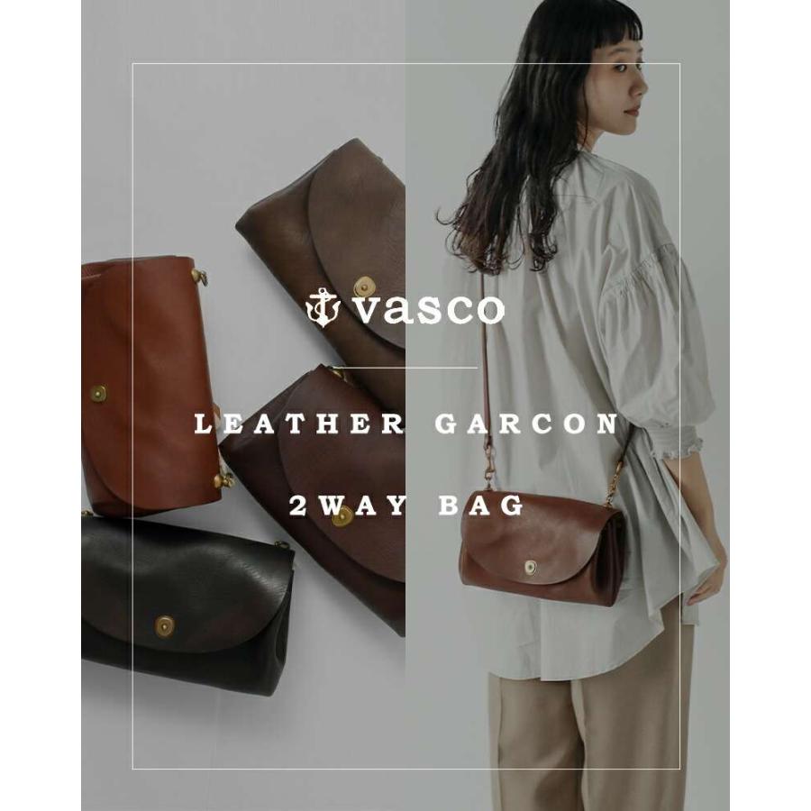 ヴァスコ VASCO OLDOIL レザー ポストマン プレーン ショルダーバッグ スモール LEATHER POSTMAN SHOULDER BAG SMALL vs-249l  ユニセックスの画像