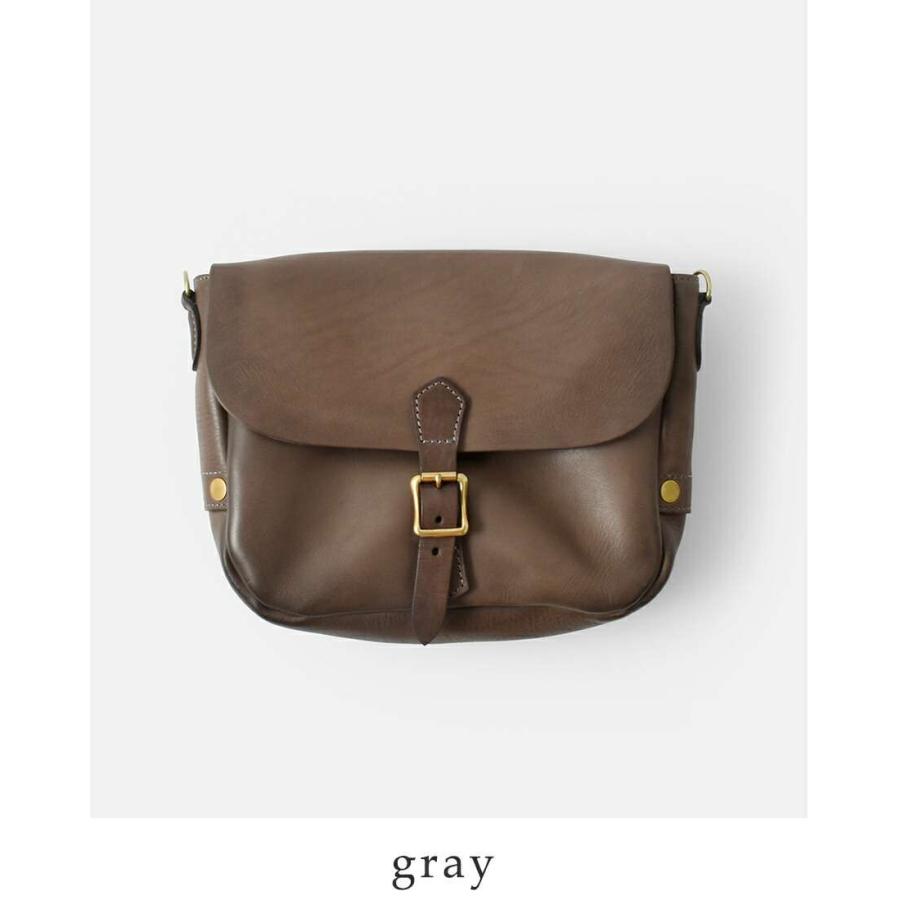【美品】レザーショルダーバッグvasco vasco - LEATHER POSTMAN MINI SHOULDER BAG [CAMEL] | ミニショルダー