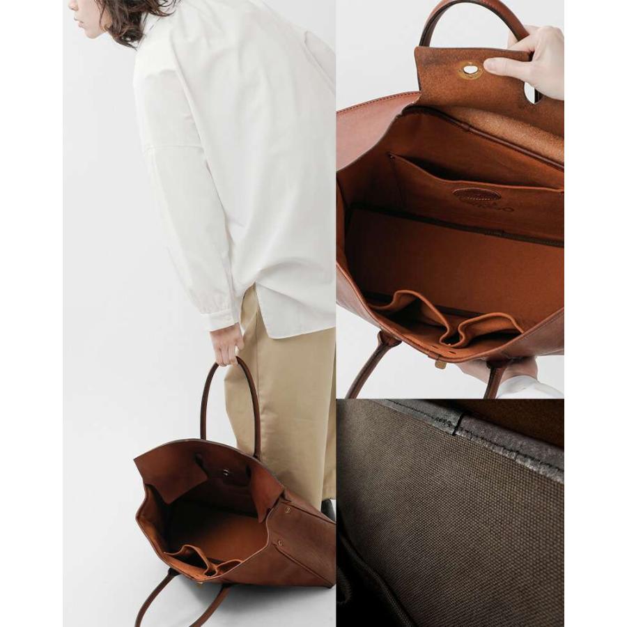 vasco（ヴァスコ） VASCO OLD OIL レザー サドル トートバッグ LEATHER