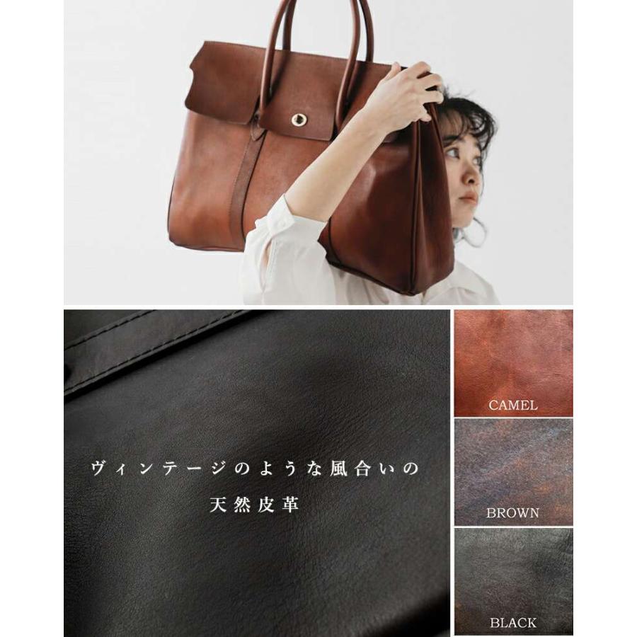vasco（ヴァスコ） VASCO OLD OIL レザー サドル トートバッグ LEATHER