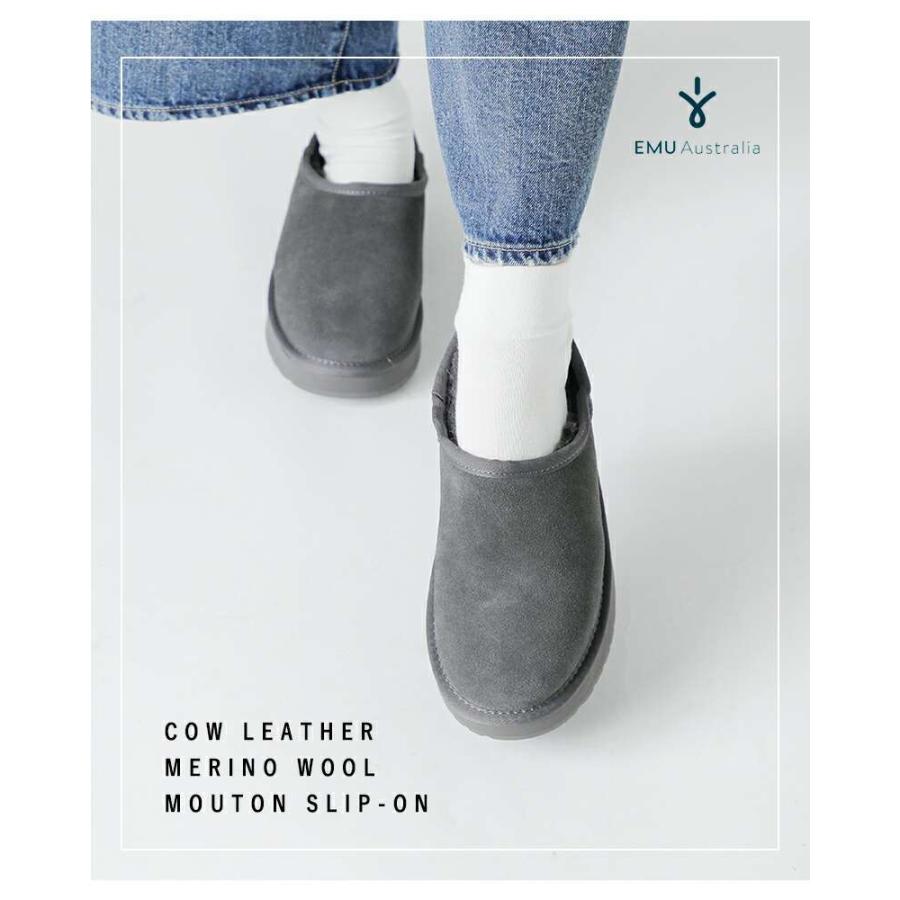 EMU Australia（エミュ オーストラリア） カウレザー メリノウール