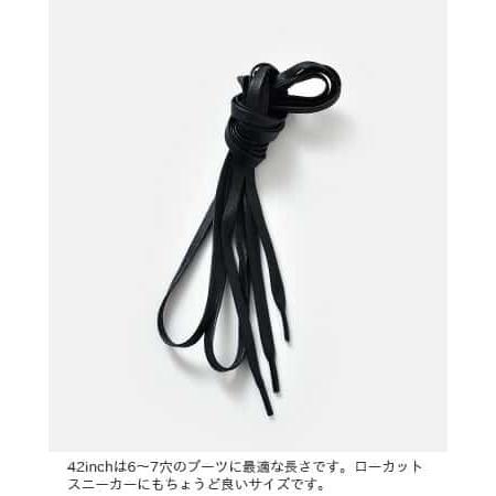 ゆうパケット選択可This is… ディスイズ ワックスフラットシューレースロング waxeddressshoelaces-yn 靴紐｜aranciato｜09