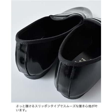 CROWN クラウン パテントレザー ホールカット フラットシューズ wholecut-strap-patent｜aranciato｜10