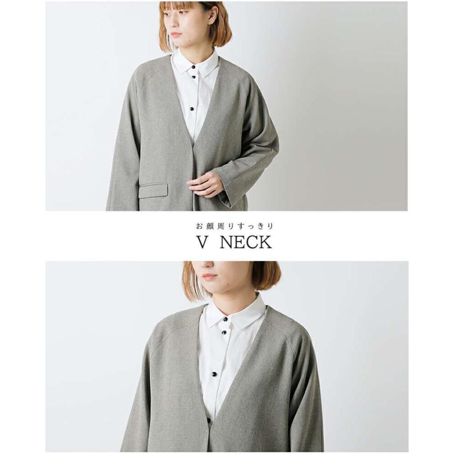 WHYTO（ホワイト） whyto Vスリット オーバー ジャケット v slit over