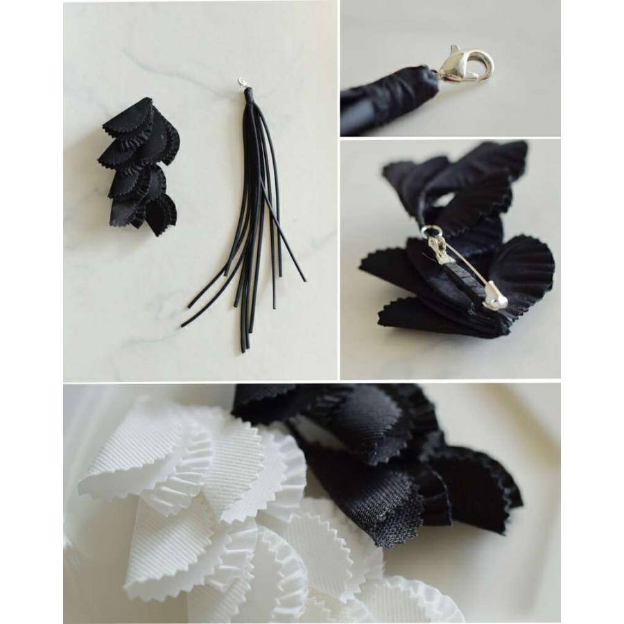 WHYTO（ホワイト） whyto 2way プリーツ ブローチ 2way pleats brooch