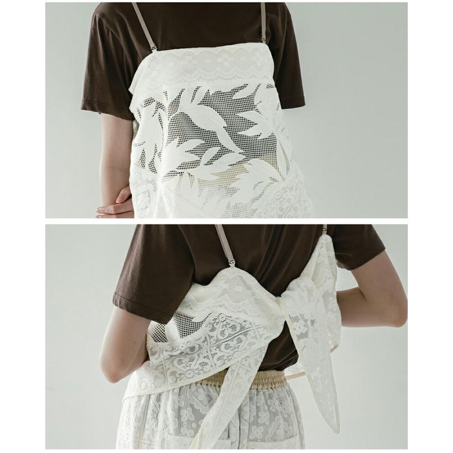 WHYTO（ホワイト） レース コンビネーション キャミソール lace