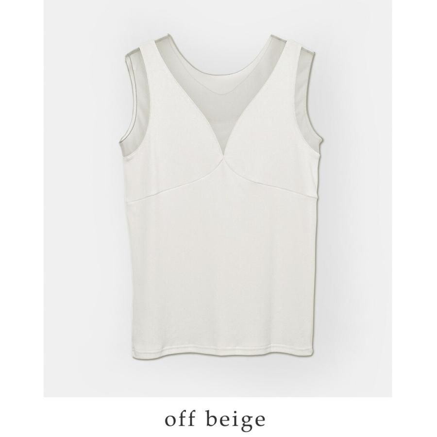 ホワイト whyto シアー コンビネーション 2way タンクトップ sheer combination tank top wht26hcs4011 レディース 春夏 2026ss新作_19