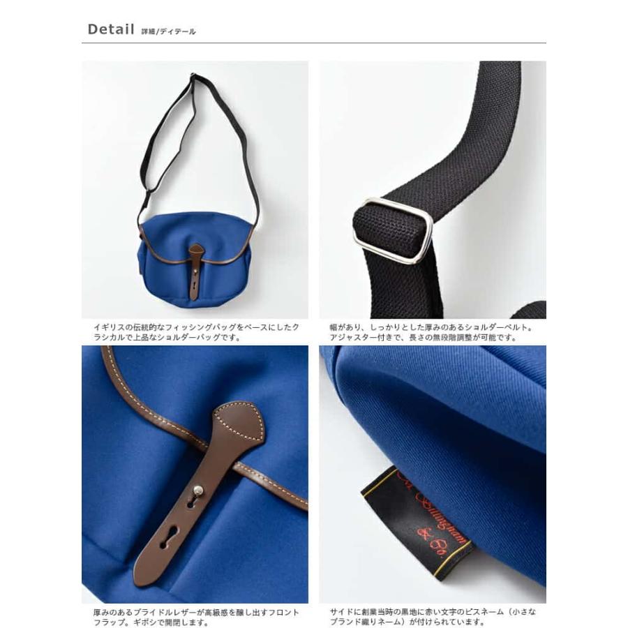 BILLINGHAM ビリンガム キャンバス ショルダー バッグ WICKHAM Small wickham-small｜aranciato｜12