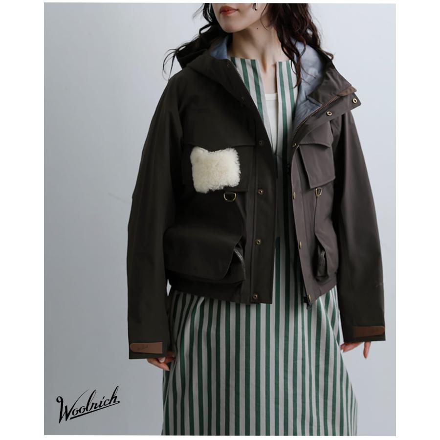【美品】woolrich フィッシングジャケット　ゴアテックス　ウールリッチ WOOLRICH（ウールリッチ） ゴアテックス 3レイヤー フィッシング TYPE2
