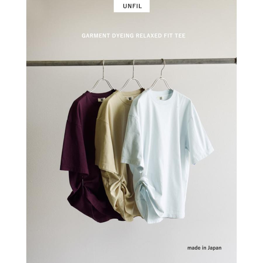 UNFIL（アンフィル） コットン リラックスフィット Tシャツ cotton