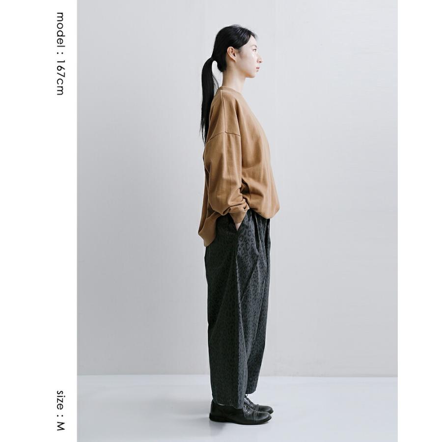 Yarmo（ヤーモ） レオパード ツイル ワーク パンツ yar-26ss-p28