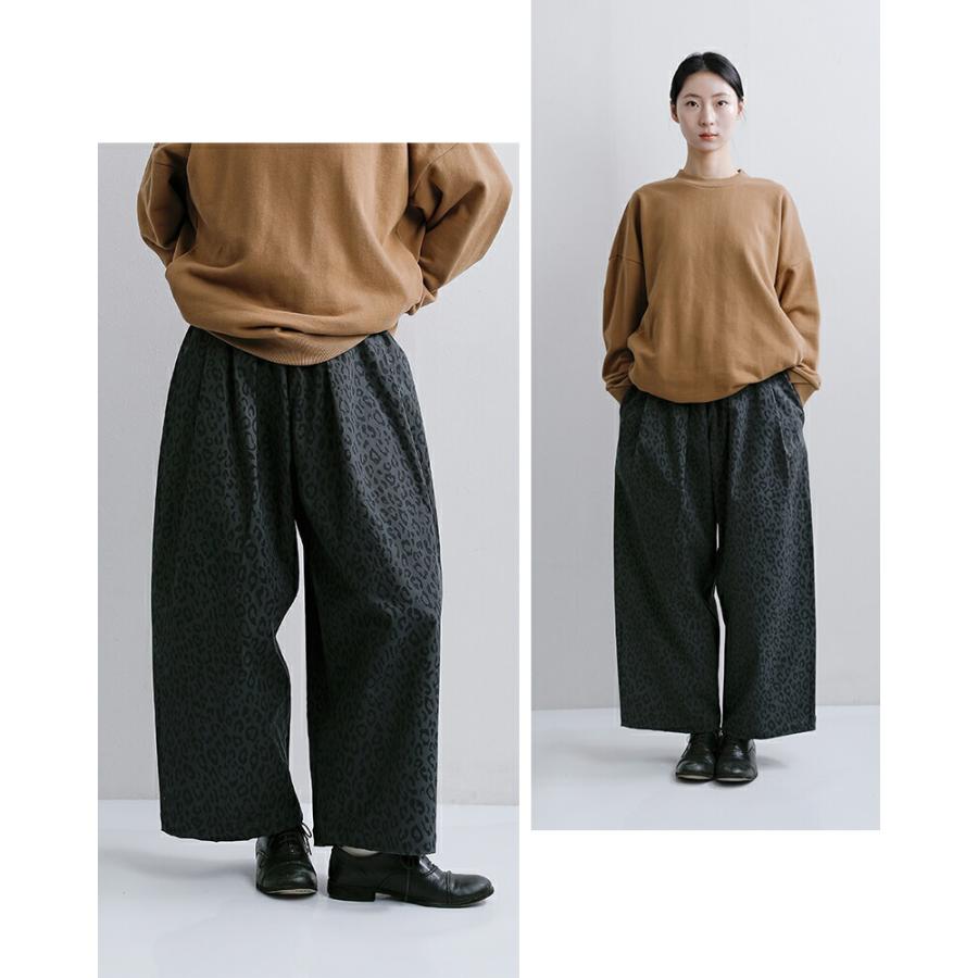 Yarmo（ヤーモ） レオパード ツイル ワーク パンツ yar-26ss-p28