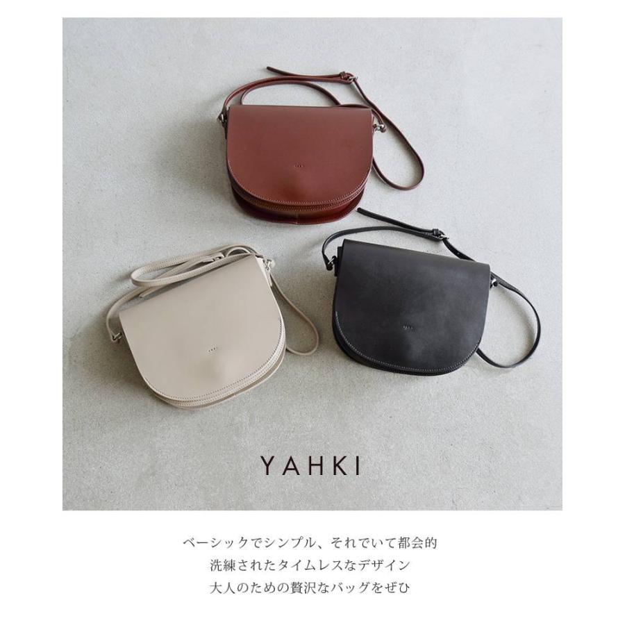 YAHKI ヤーキ ダブルフェイスレザーショルダーバッグ yh-131｜aranciato｜05