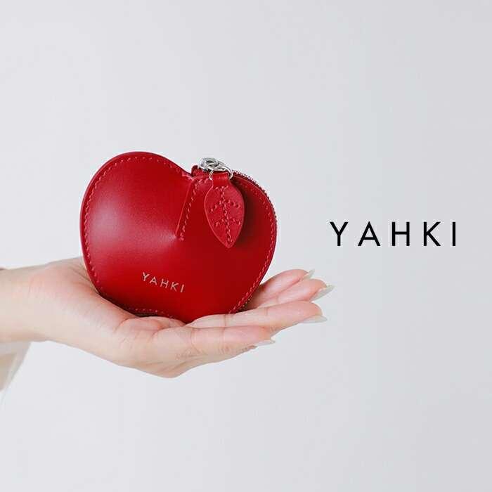 YAHKI（ヤーキ） スムースレザー アップル ミニポーチ yh-725
