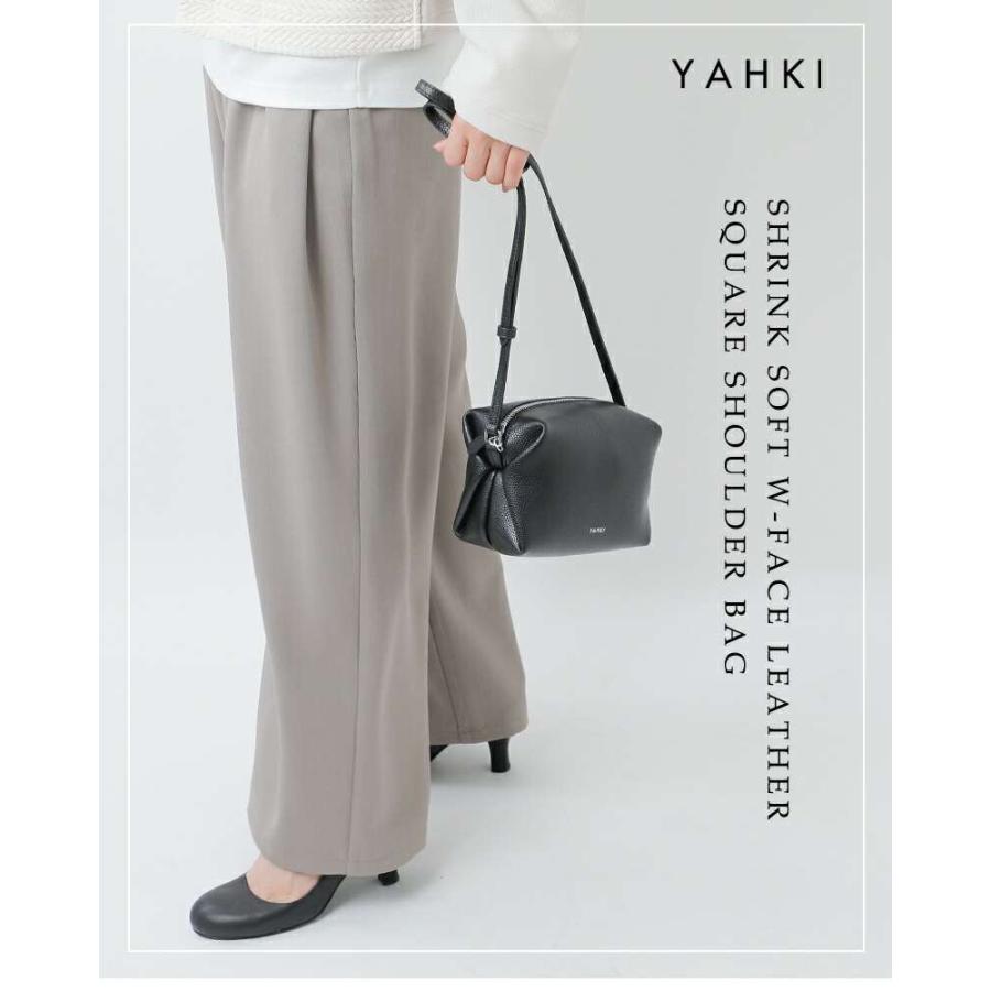 YAHKI（ヤーキ） シュリンクソフト Wフェイスレザー スクエア