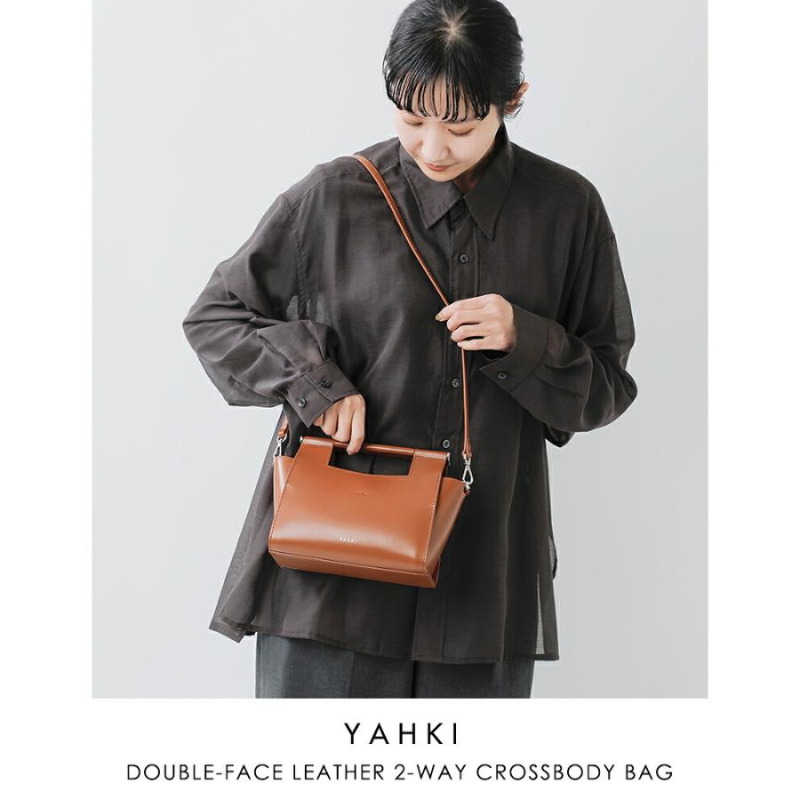 YAHKI（ヤーキ） セール【50%OFF】ヤーキ ダブルフェイスレザー 2way