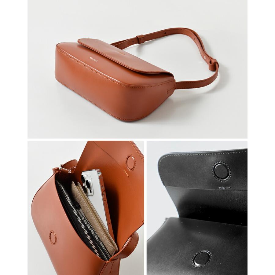 YAHKI（ヤーキ） ダブルフェイスレザー クロスボディバッグ yh-768